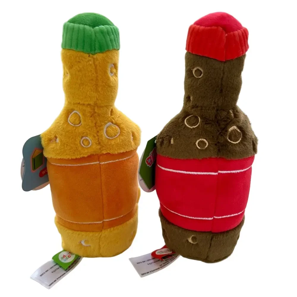 Gigglescape Orange Soda Cola Bottles Plushes Anamorphic Kawaii Stuffed NEW